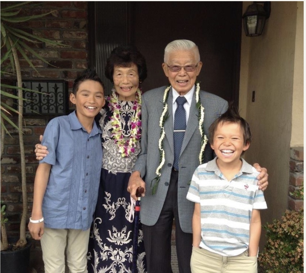 My Oma and family, whose tailor shop is why this business is named Toko